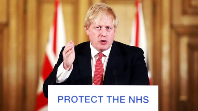 Boris Johnson: Salgında zirve noktasını geride bıraktık, hastalık yatay seyre geçti
