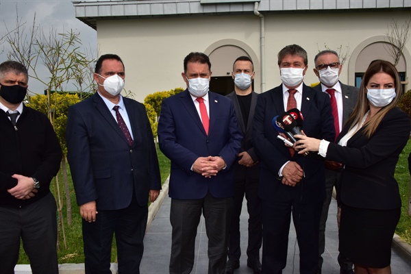Başbakan Saner ve Sağlık Bakanı Üstel’den 14 Mart Tıp Bayramı nedeniyle ziyaretler