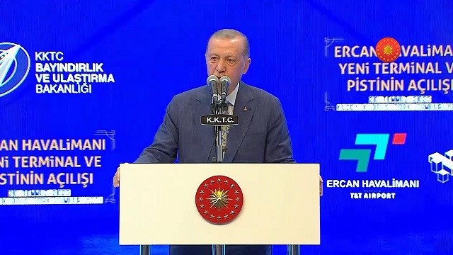 Erdoğan: Kıbrıs Adası’nda birlikte yaşama idealini destekleyin çağrımı yineliyorum